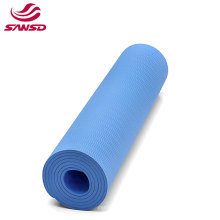 China eco-friendly cheap price EVA soft durablle navy blue custom pattern  non slip custom kids yoga mat